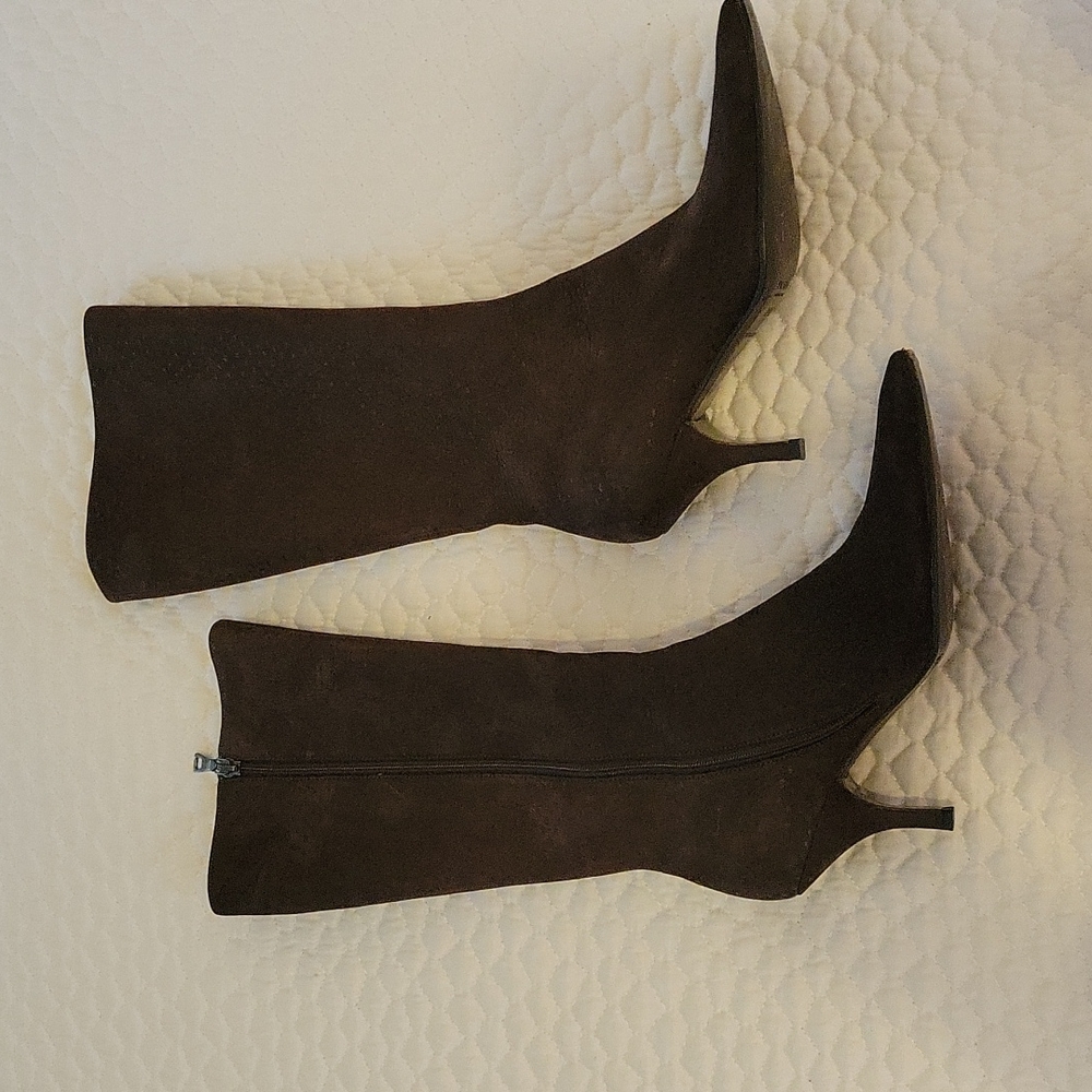 Prada Brown Leather Boots